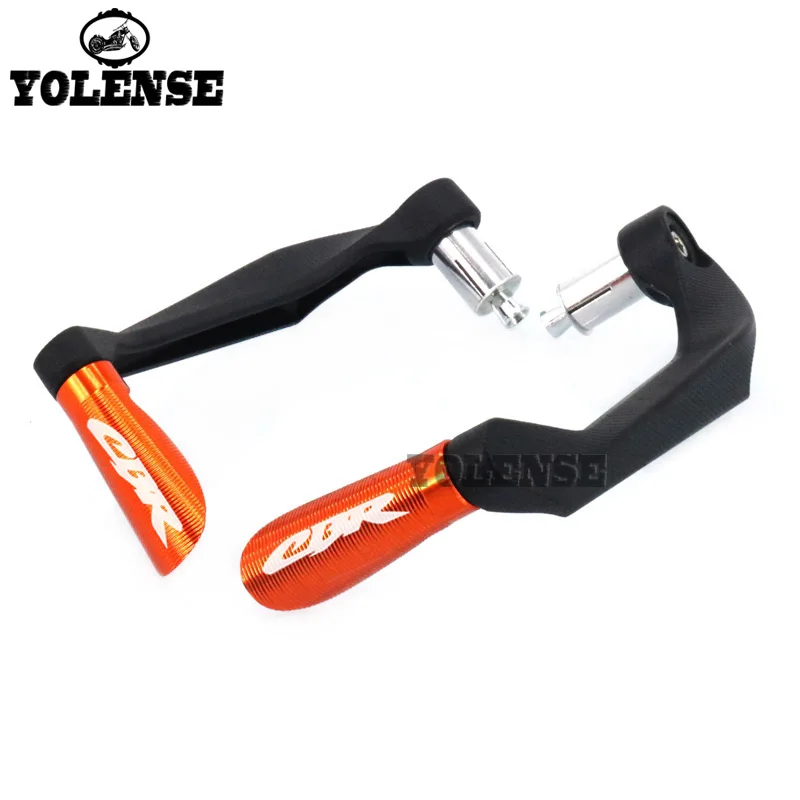Orange Мотоцикл Универсальный ручки сцепные рычаги Guard протектор для Honda CBR 600 F2 F3 F4 F4i CB599 CBR600RR CBR1000RR - Цвет: Orange
