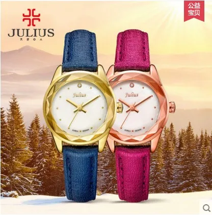 Julius часы для девочек Корейский Дизайн Новая Модель 2016 года 23 мм|watch girl|watch koreawatches