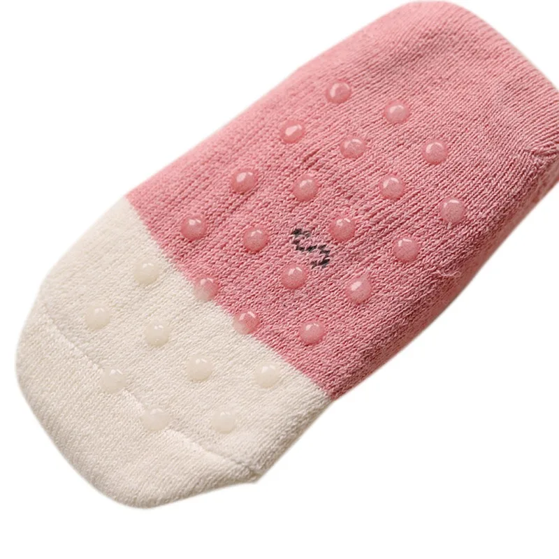

Newborn Toddler Baby Boy Girl Socks Cute Floor Anti-Slip Baby Step Socks