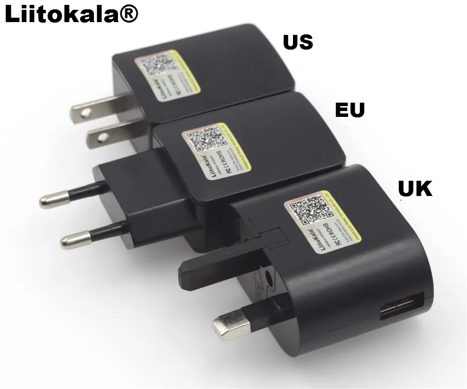 Liitokala мобильный Зарядное устройство 2A голова USB 5V2A Европейским регулирования