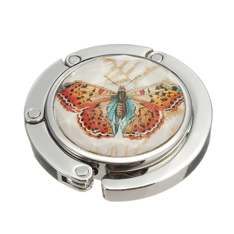 Складная металлическая подвеска для женской сумочки в виде бабочки сумки