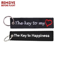 2pcs the key to my heart key chain key ring for cars gifts key tag embroidery motorcycles key ring bijoux chaveiro para