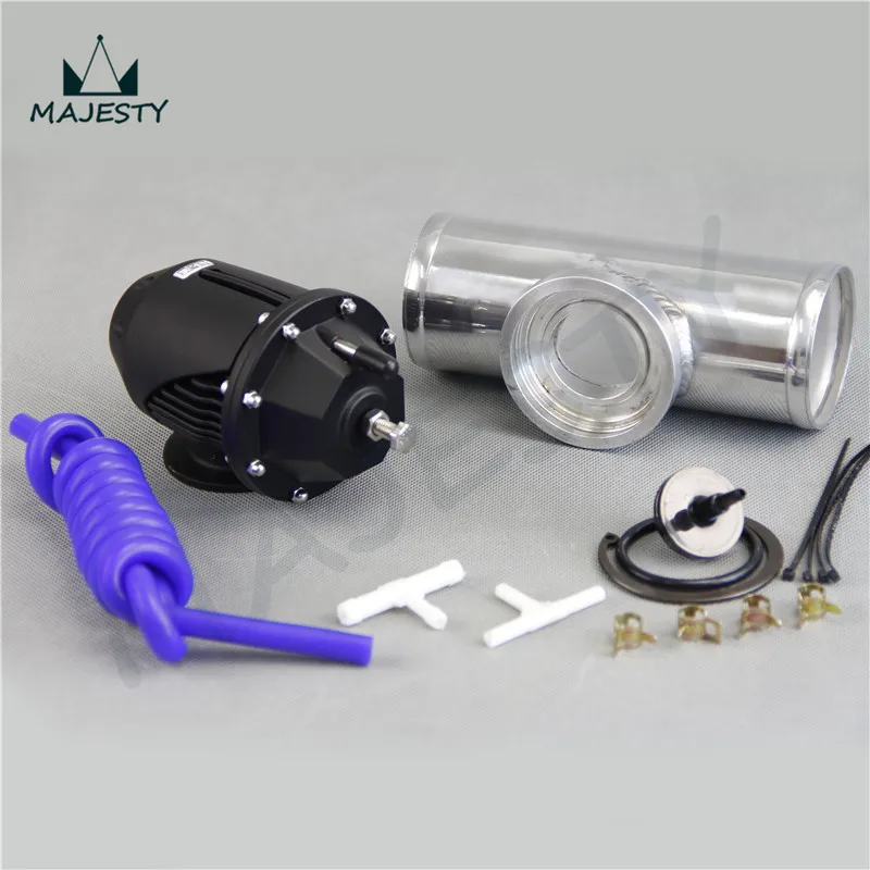 Прямая Фланцевая труба 2 &quot50 мм + черный регулируемый клапан ssqv SQV BOV II 2|valve bov|flange