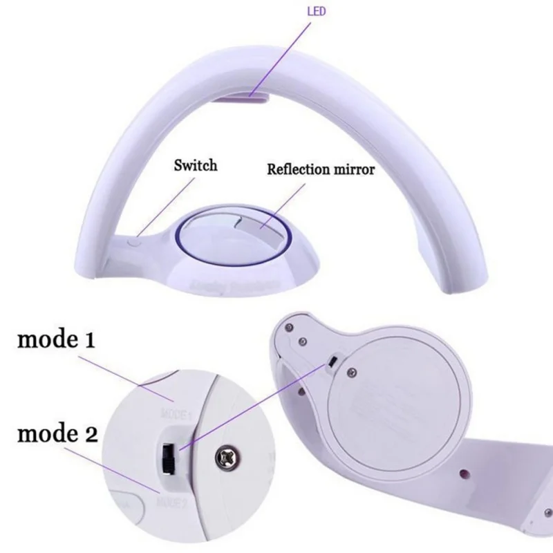 Светодиодный светильник с разноцветными радужными лампами ночник романтическое