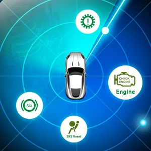 LAUNCH X431 Creader VII OBD2 двигатель ABS воздушная подушка SRS на диагностическом инструменте OBDII считыватель кода EOBD EPB Oil SAS reset PK crp129 crp123