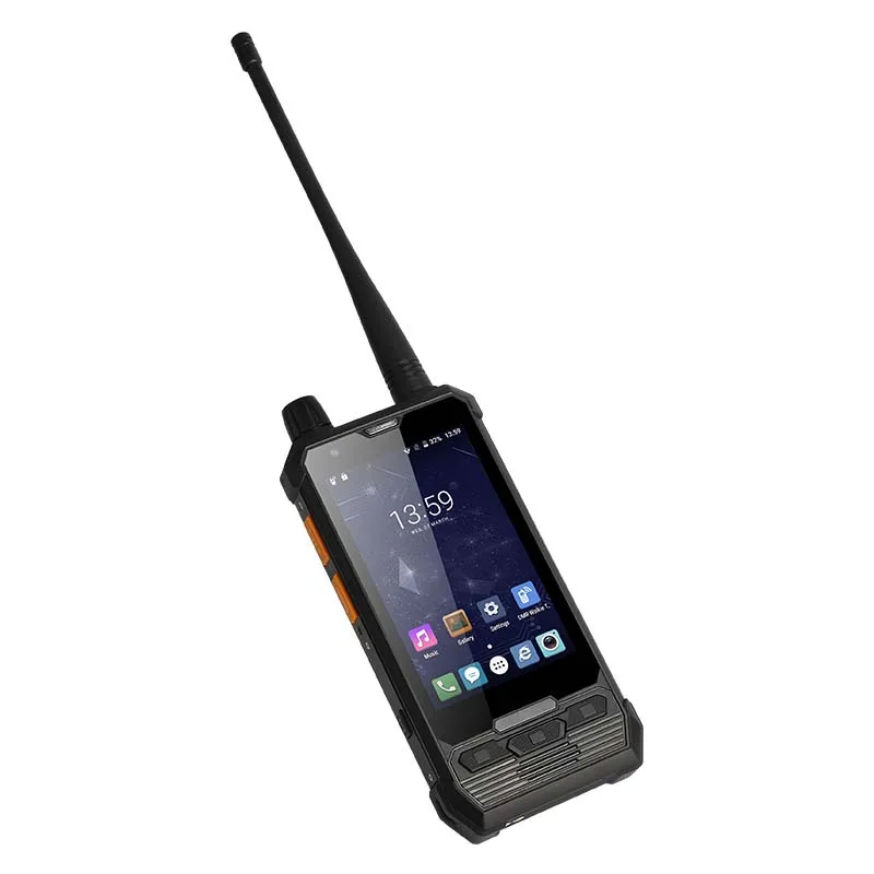 UNIWA P1 4 дюйма 4G LTE мобильный телефон Перчатки Сенсорный IP67 Водонепроницаемый POC двухканальные рации 5 Вт UHF/DMR 3+ 32 Гб мобильный телефон NFC Смартфон SOS