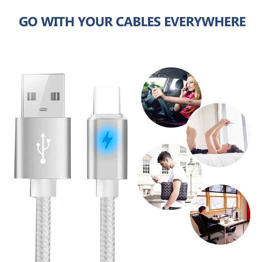 Usb кабель для быстрой зарядки и синхронизации данных 2 1 А USB 3 Type C Samsung Galaxy S8 ugreen type c