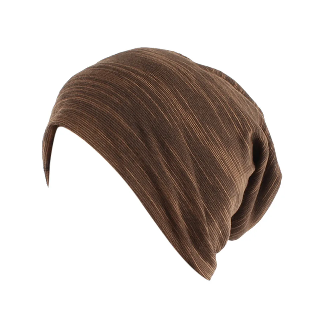 Hats &amp Caps Skullies Beanies New Fashion Solid Silk Casual Scarf Head Cap India Cotton Muslim Hat Fold 328 | Аксессуары для