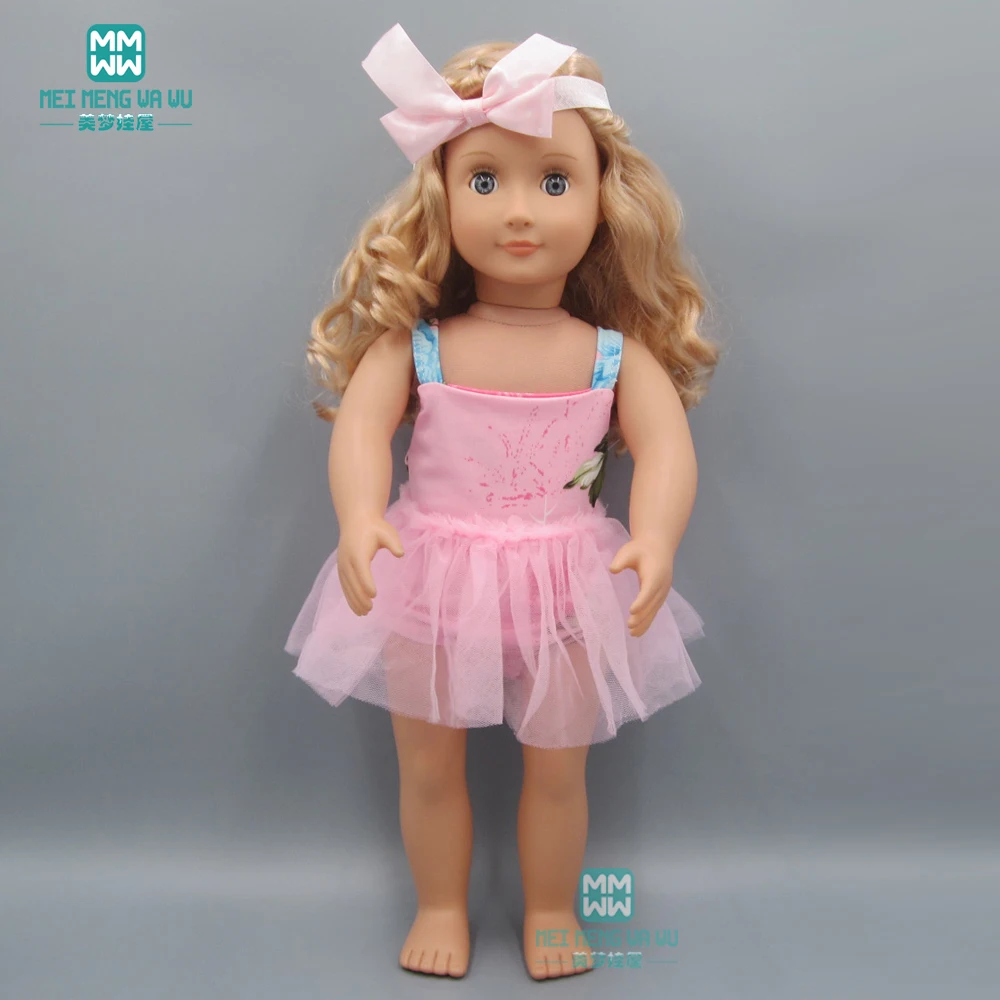 Кукольная одежда для 45 см американских кукол Платье принцессы на День рождения