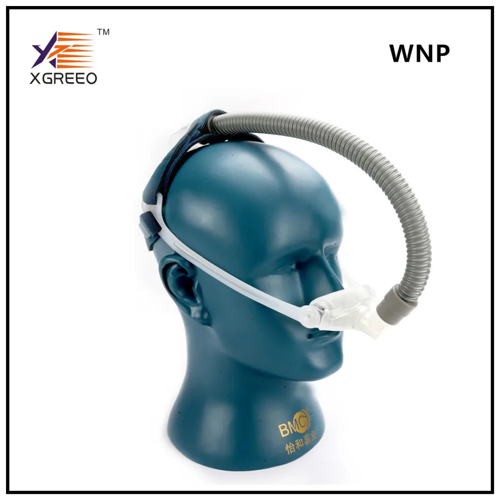 Xgreeo wnp носовые Подушки детские маска Размеры(S/M/L) С headgrear для CPAP Авто bpap CPAP машины анти храп дыхательный аппарат