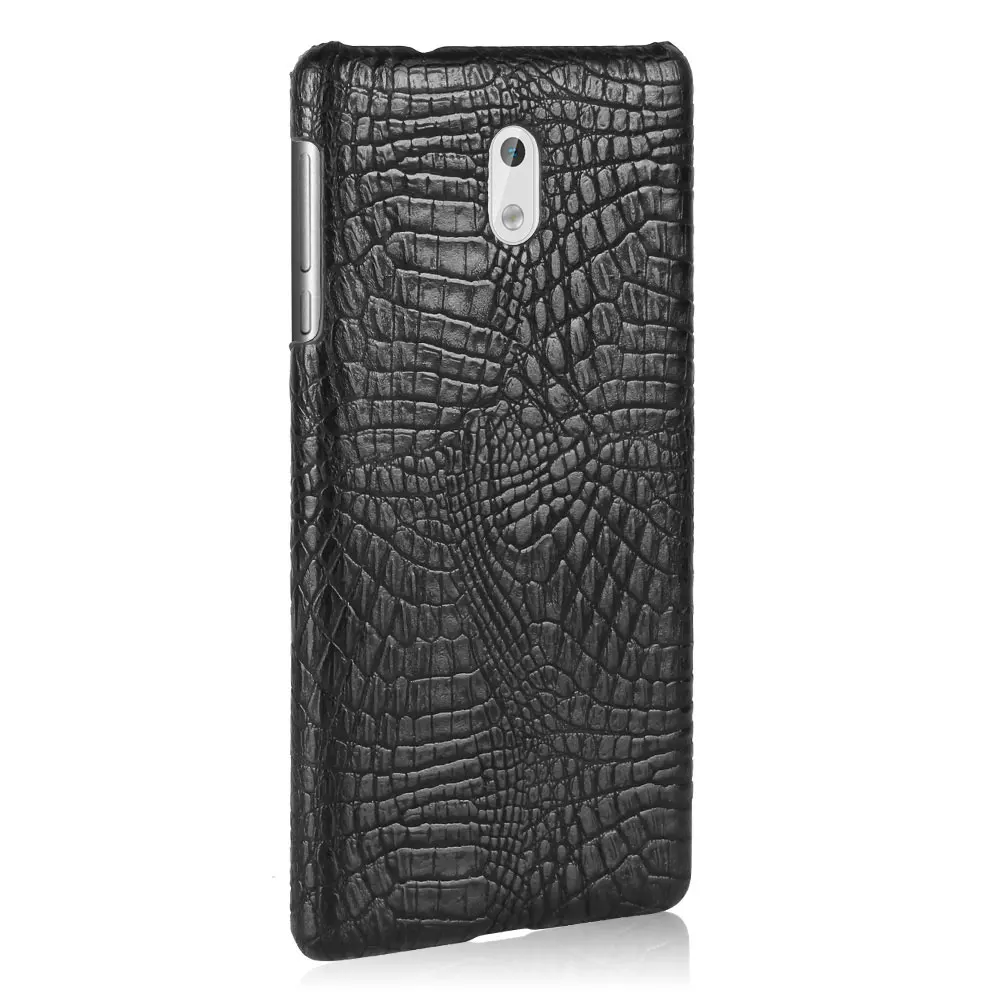 For Nokia 6 Case 5 3 Nokia3 2017 Crocodile Skin Leather Hard Plastic Back Cover for Nokia5 phone cases |