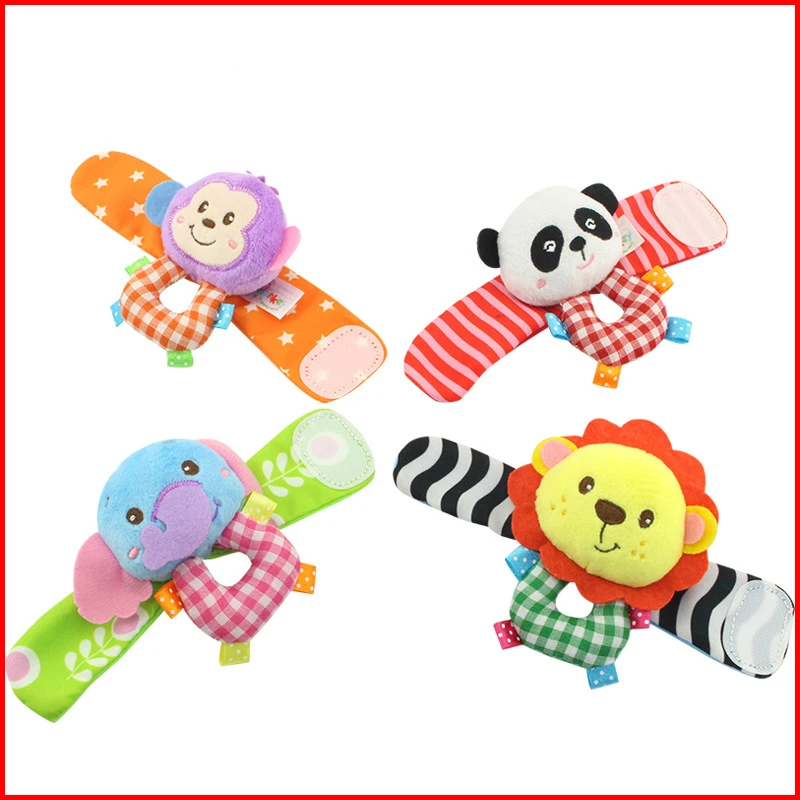 Горячая Распродажа 1 шт. детские товары животные Слон Обезьяна панда Лев мягкие