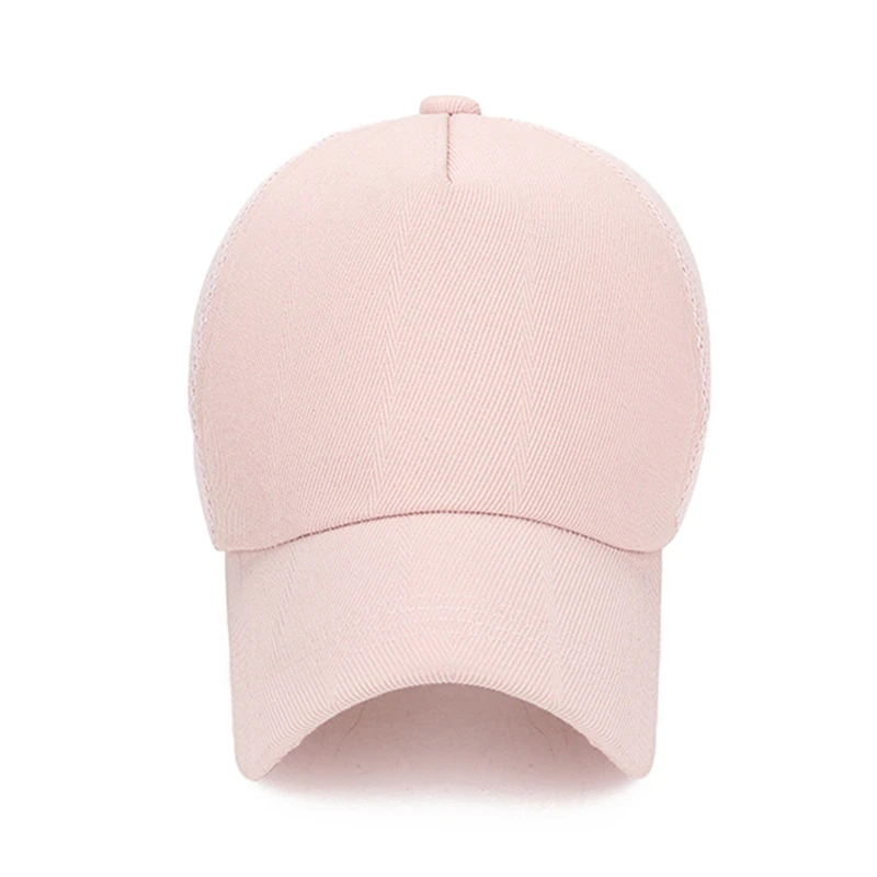 Однотонная летняя сетчатая Кепка для мужчин и женщин черная кость Casquette Homme Dad Hat Белая сетчатая шапка мужская шляпа