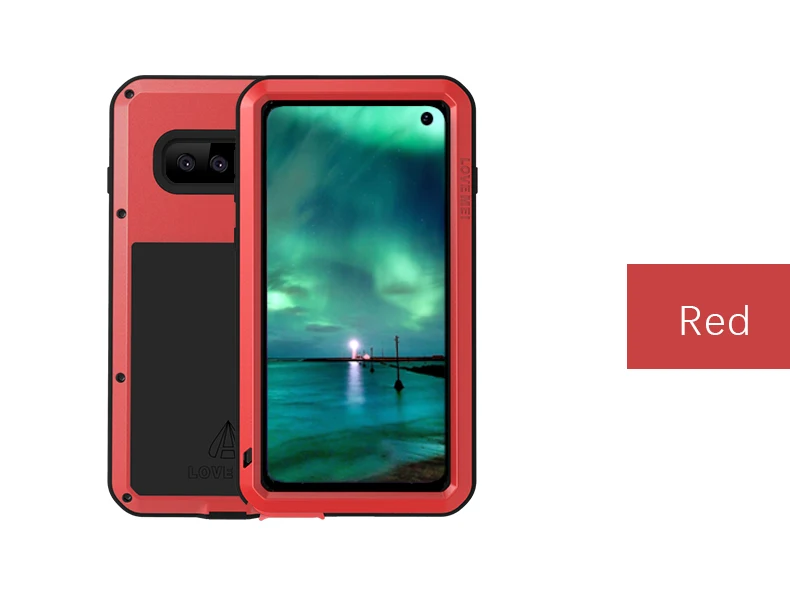 Love Mei металлический чехол для samsung Galaxy S10 Plus S10E S10 5G Защитный противоударный чехол для samsung S10 5G Plus