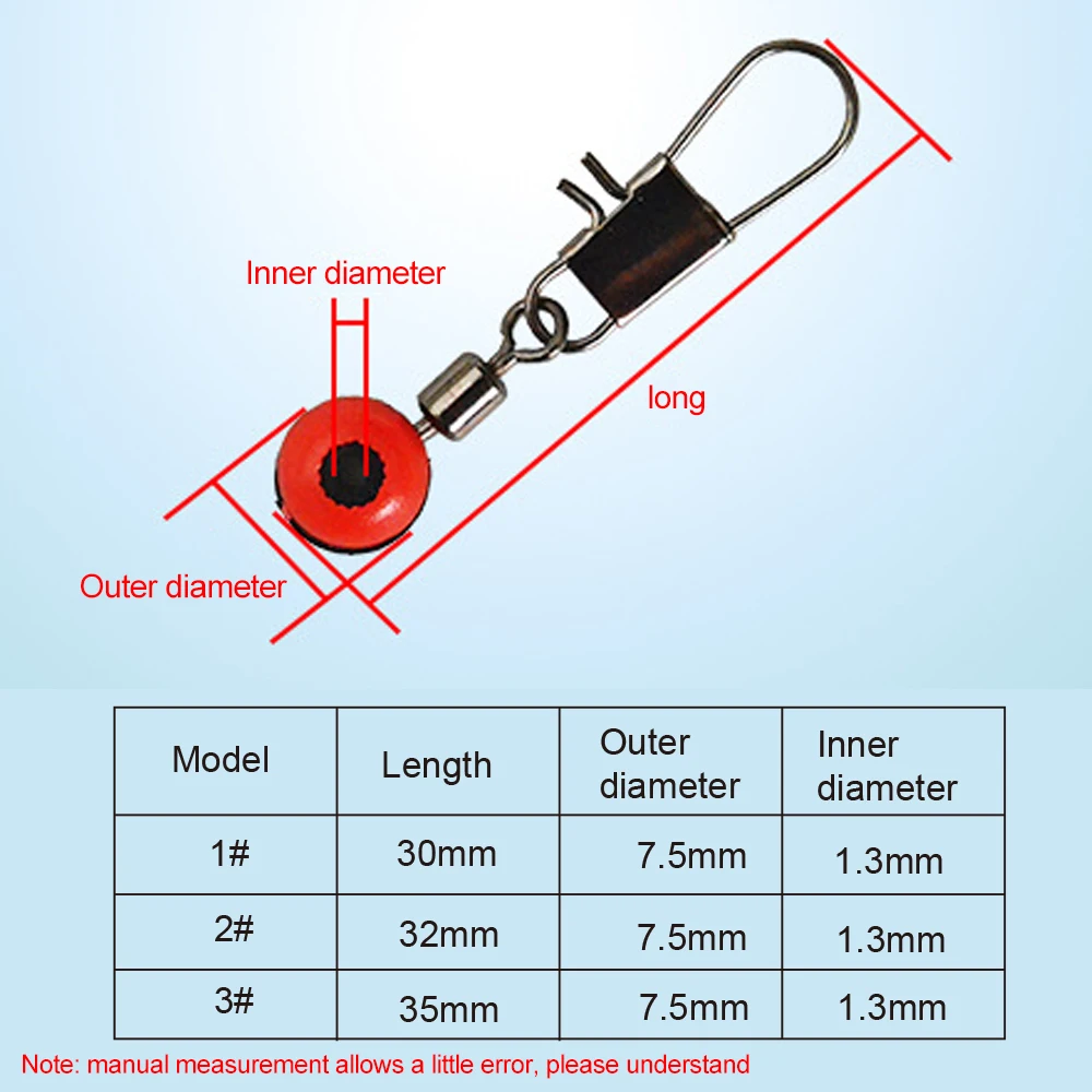 10 шт./лот рыболовный поплавок бобы рыболовные Вертлюги соединитель крючка