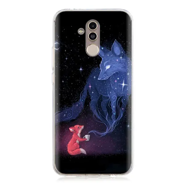 06 Мягкий чехол s Space Fox для huawei mate 10 20 Pro mate 20 Lite P20 P30 Lite P Smart Plus чехол Coque - Цвет: 06