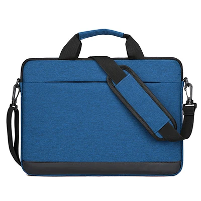 blue 11 12 13 14 15 дюймов водостойкая сумка для ноутбука чехол для MacBook Air Pro планшеты сумки тетрадь чехол рукав сумка для путешествий портфели - Цвет: blue