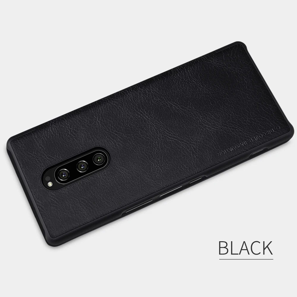 Чехол Nillkin для sony Xperia 1 для Xperia 10 10 Plus, Винтажный чехол Qin Ultra, флип-чехол из искусственной кожи с отделением для карт 6," 6"