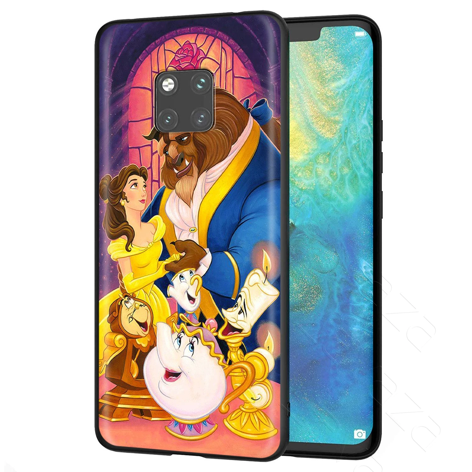 Чехол Lavaza beauty Beast Rose Princess для huawei mate Y7 Y9 P8 P9 P10 P20 P30 Lite Pro P Smart Mini