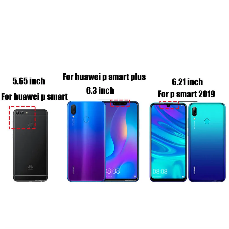 SemgCeKen роскошный жесткий стеклянный зеркальный чехол для huawei p smart plus psmart силиконовый Силиконовый ТПУ чехол для телефона