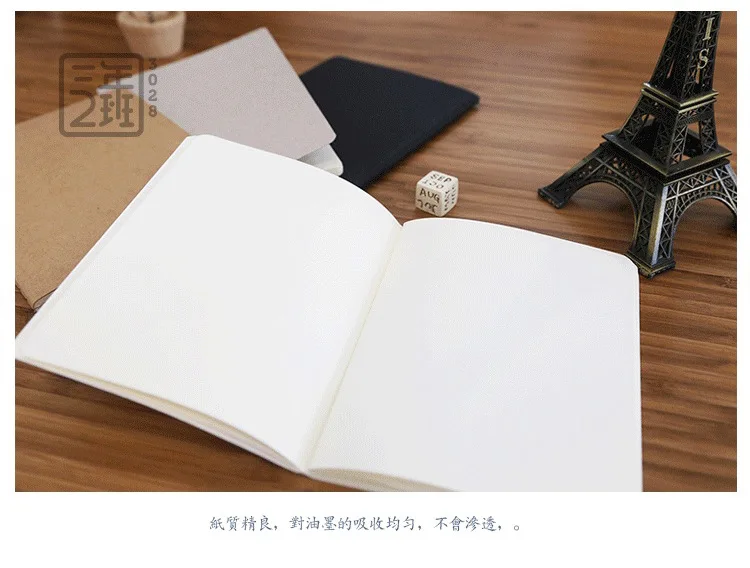 20 шт. DIY A6 милые крафт-Бумага Тетрадь с пустым Бумага Творческий Эскиз книги подарок для детей корейский канцелярские