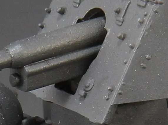WWII немецкий UE трактор w/37 мм пистолет 1/72 Танк модель готовая без литья под