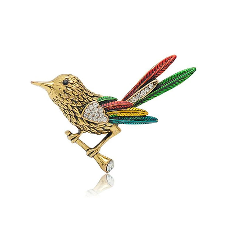 Винтажный женский воротник с животными|Броши| |