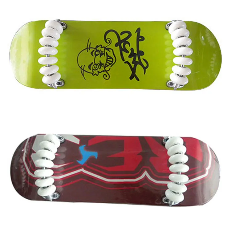 FlowBoard скейтборд 14 КОЛЕСА Landski коньки двойной рокер взрослые скейтборды 45 градусов поворотные PU большие колеса роликовые скутеры