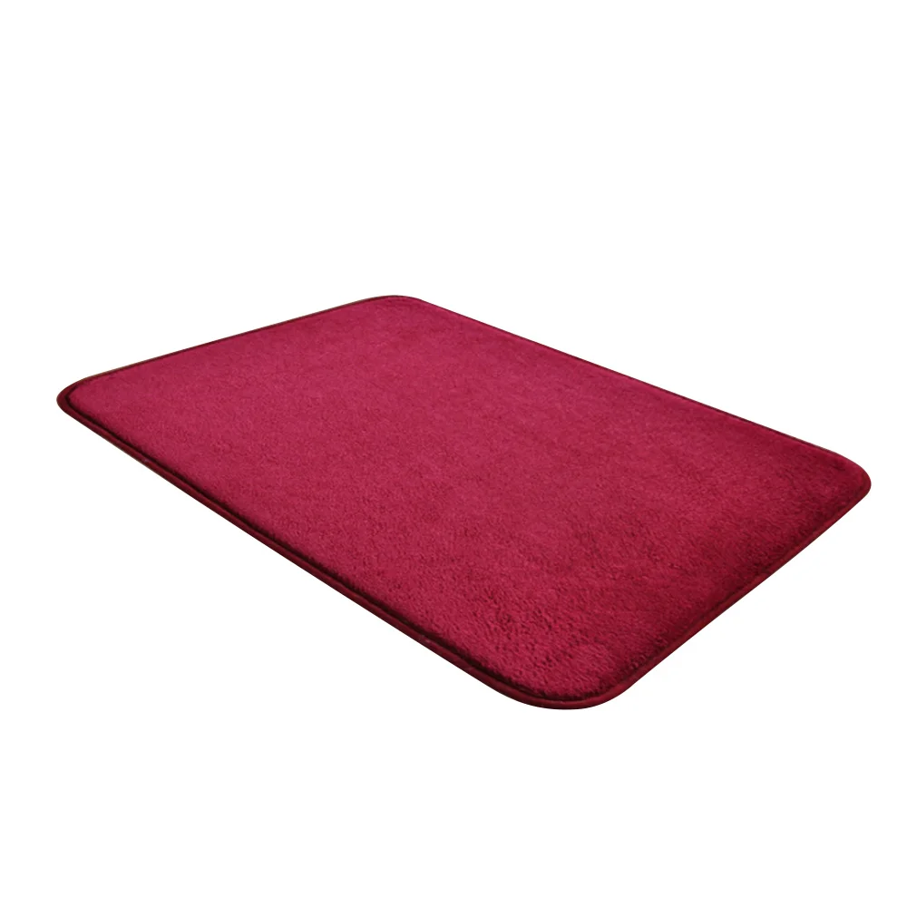 wine red 60x100 см Противоскользящий волшебный коврик для двери, коврик для двери, супер впитывающий ковер, кухонные коврики, красочный Противоскользящий коврик, пылезащитный интерьер, 1 шт - Цвет: wine red