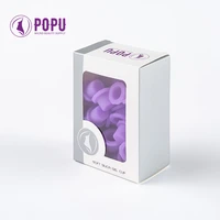 popu ink cups 60 pcs medium 12mm disposable soft whitepurple colors for permanent makup tattoo used