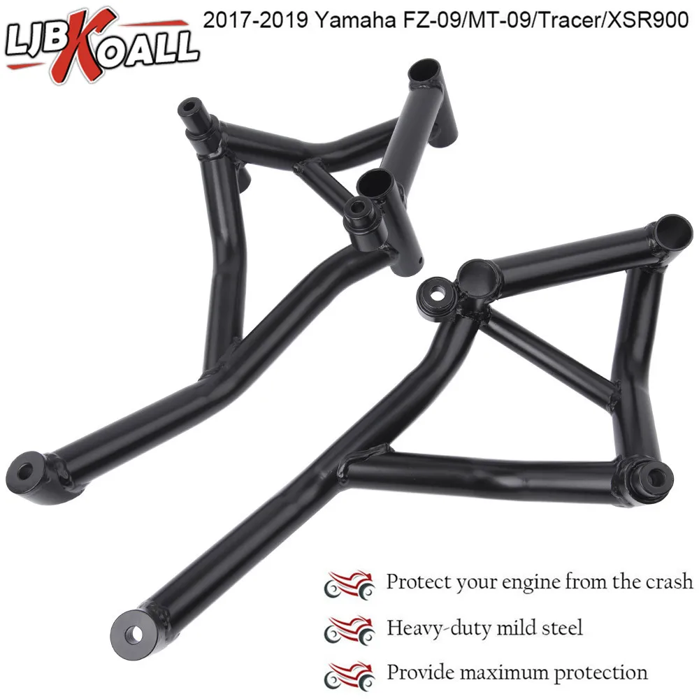 Трюк клетка бампер Защита двигателя Крушение Бар защита для Yamaha MT FZ 09 MT-09 FZ-09 XSR900 Tracer MT09 FZ09- защита бака
