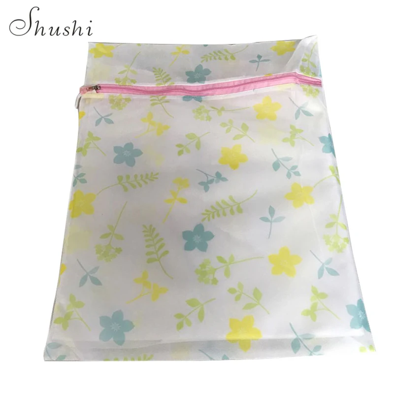 Durable thick Polyester mesh bag Clothes Washing Machine Laundry stoarage zip Bra Underwear Aid Lingerie Mesh Net Wash Bag | Дом и сад