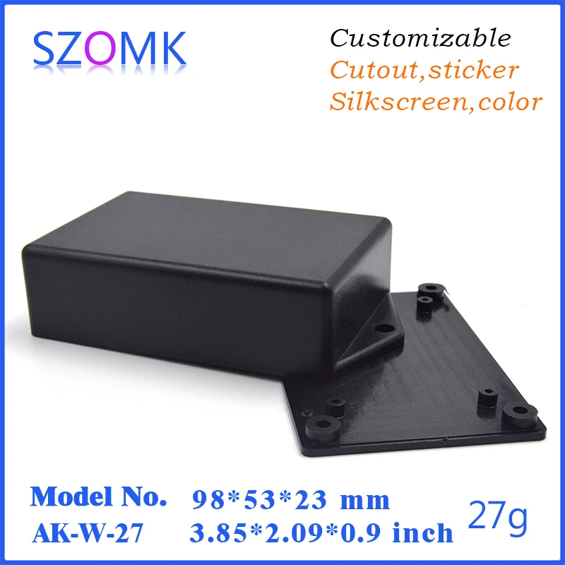 Корпус Корпуса для электроники пластиковый корпус из АБС пластика 98*53*53 мм 2