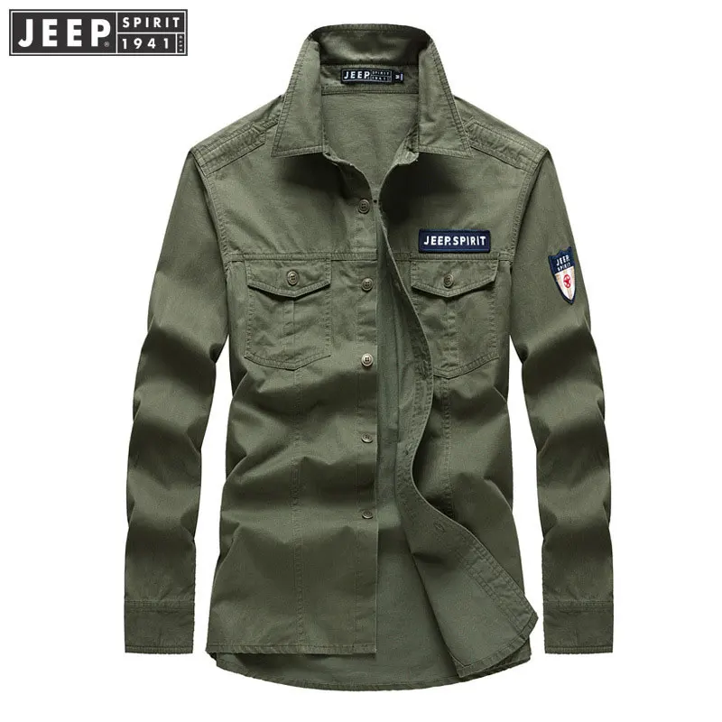 Одежда 2018 новые осенние модные рубашки M ~ 3XL мужские хлопковые с длинным рукавом