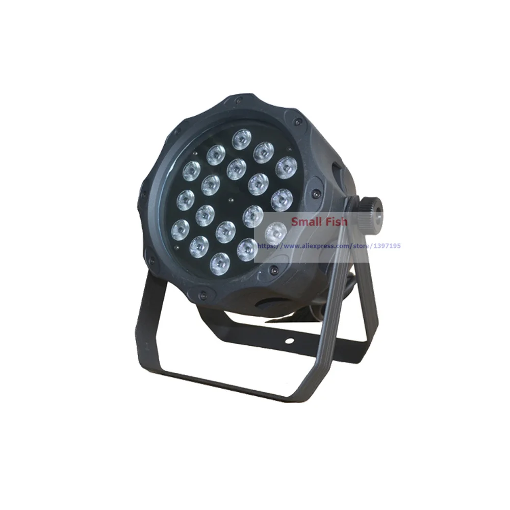 2019 водонепроницаемый Светодиодный прожектор Par Can 18X10W 4 в 1 RGBW светодиодный Light
