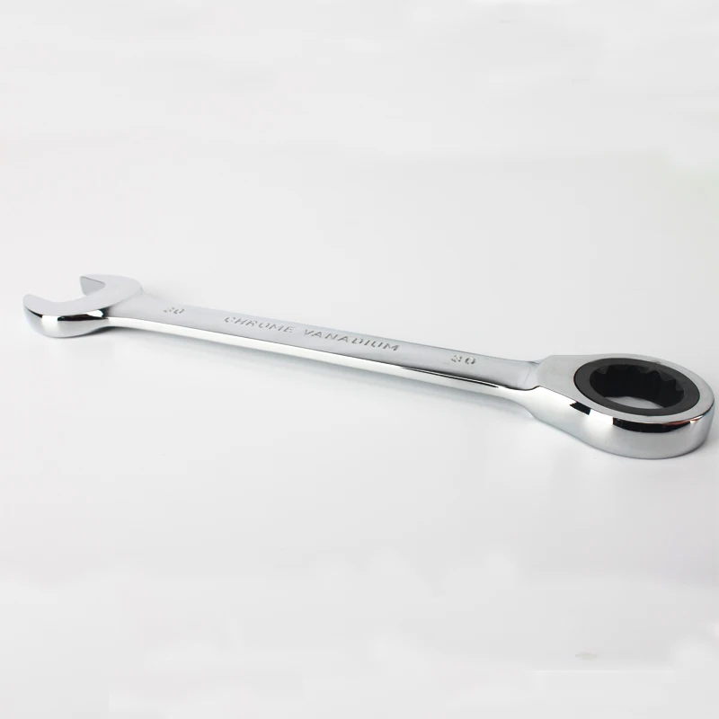 Гаечные ключи 27-32 мм Комбинированные с храповым механизмом метрические ручные