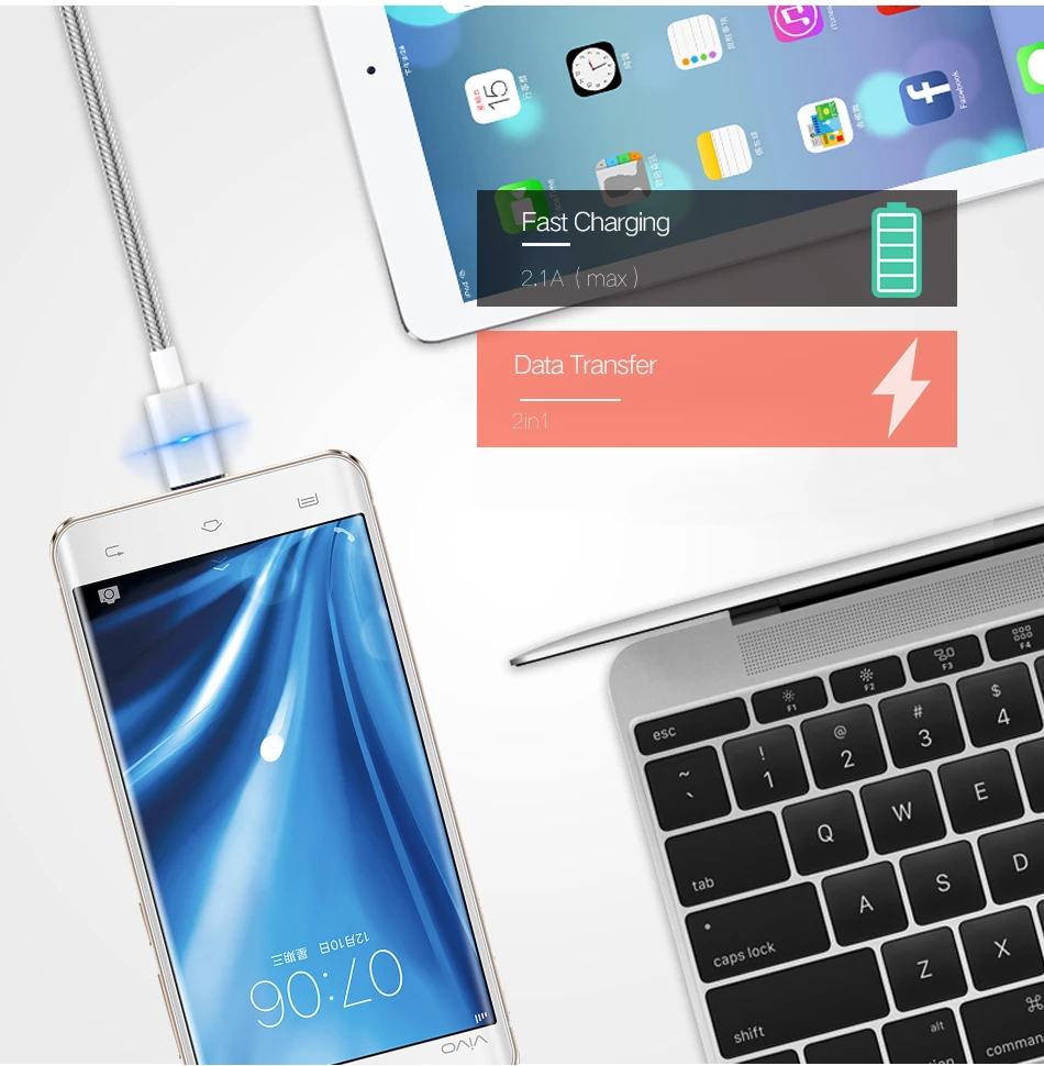 Remax металлический пружинный Micro type-c USB кабель для синхронизации данных 2.1A двусторонний зарядный кабель для быстрой зарядки iphone samsung