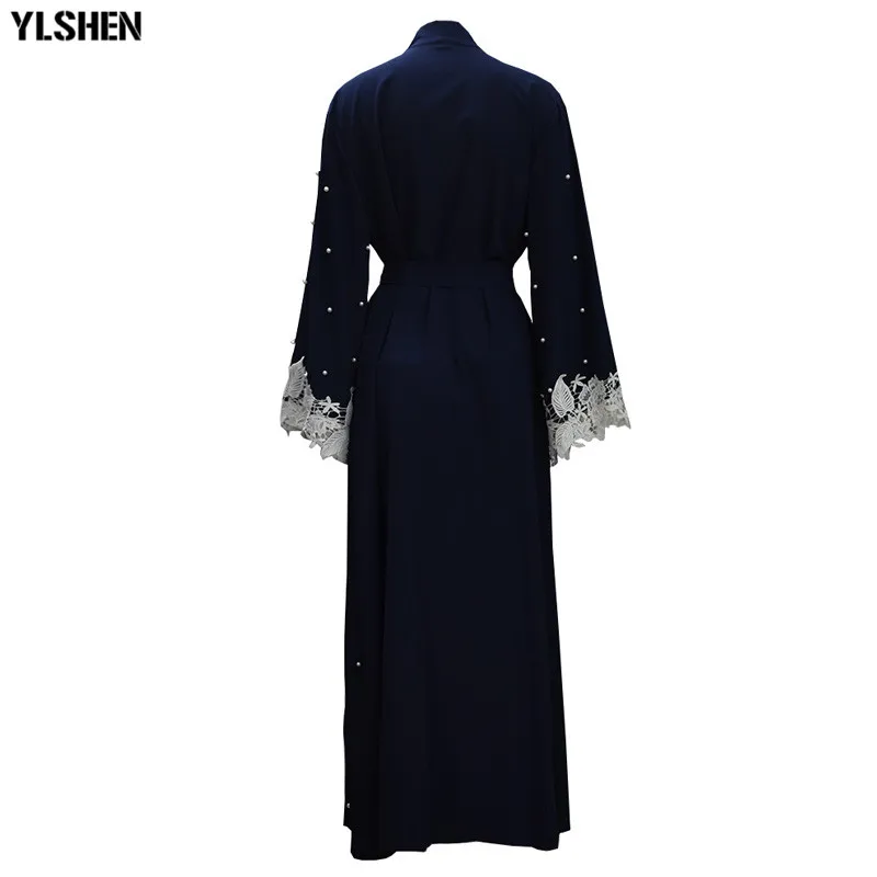 Женское платье кимоно с бусинами и жемчужинами|Мусульманская одежда| |