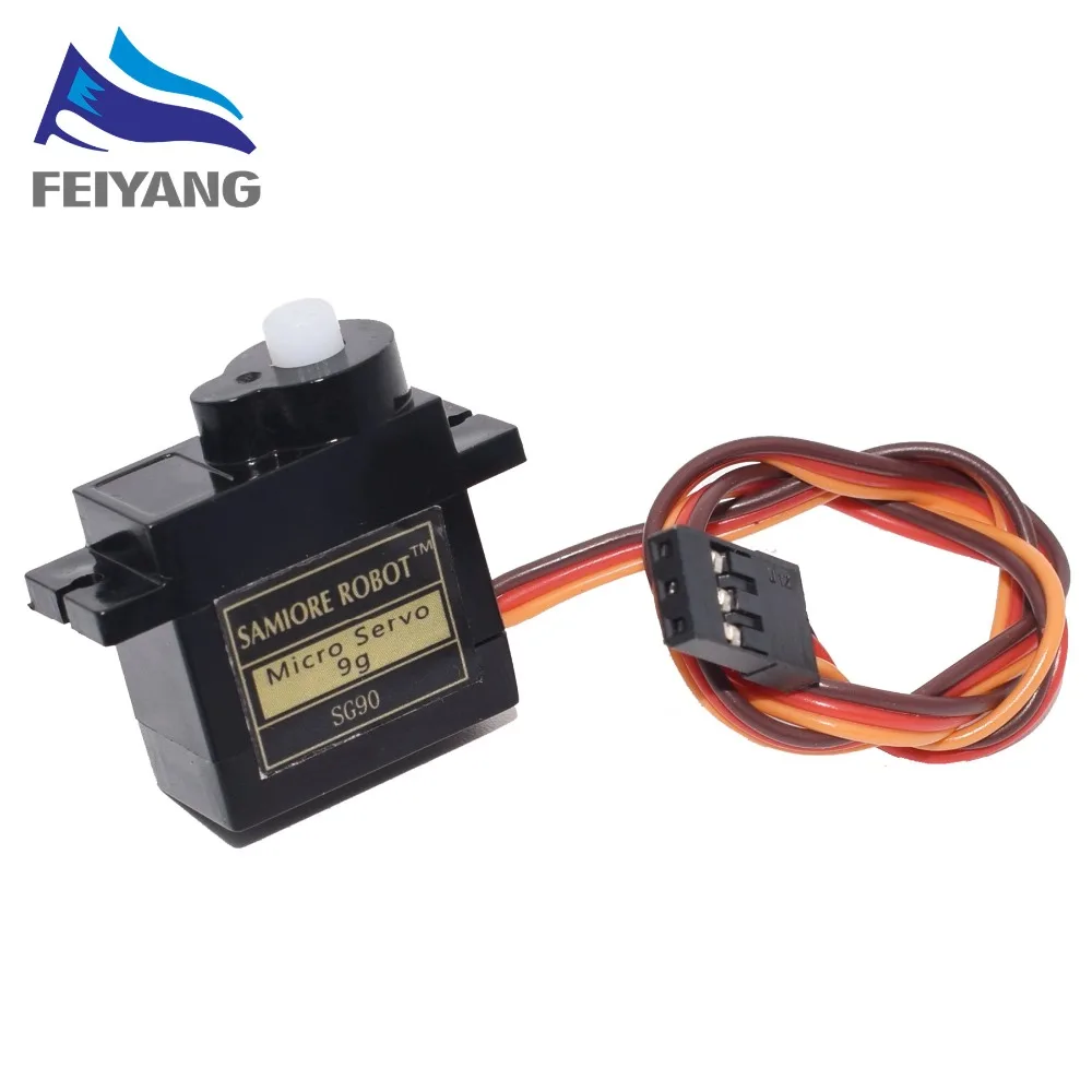 10 шт. Rc Mini Micro 9g Servo SG90/MG90S RC 250 450 Вертолет самолет автомобиль Лодка