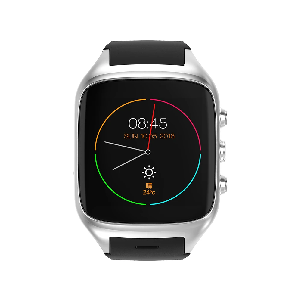 DM98 Смарт часы Bluetooth4.0 600 мАч Батарея MTK6580 ROM8G + RAM512MB 1 54 экран Android5.1 поддержка 3G gps