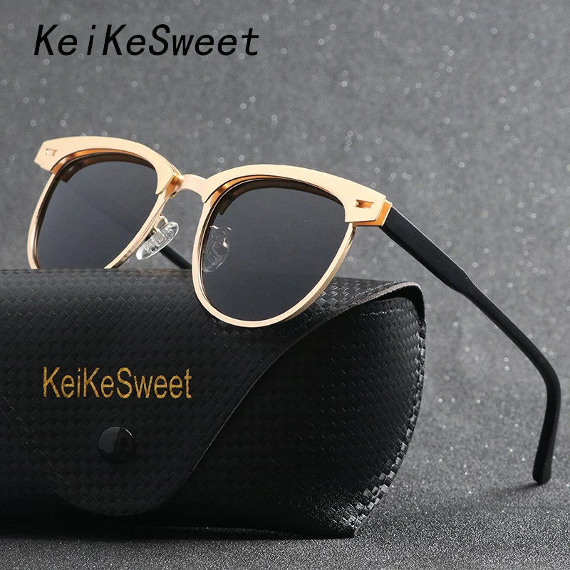 Солнцезащитные очки KeiKeSweet Мужские поляризационные модные роскошные для
