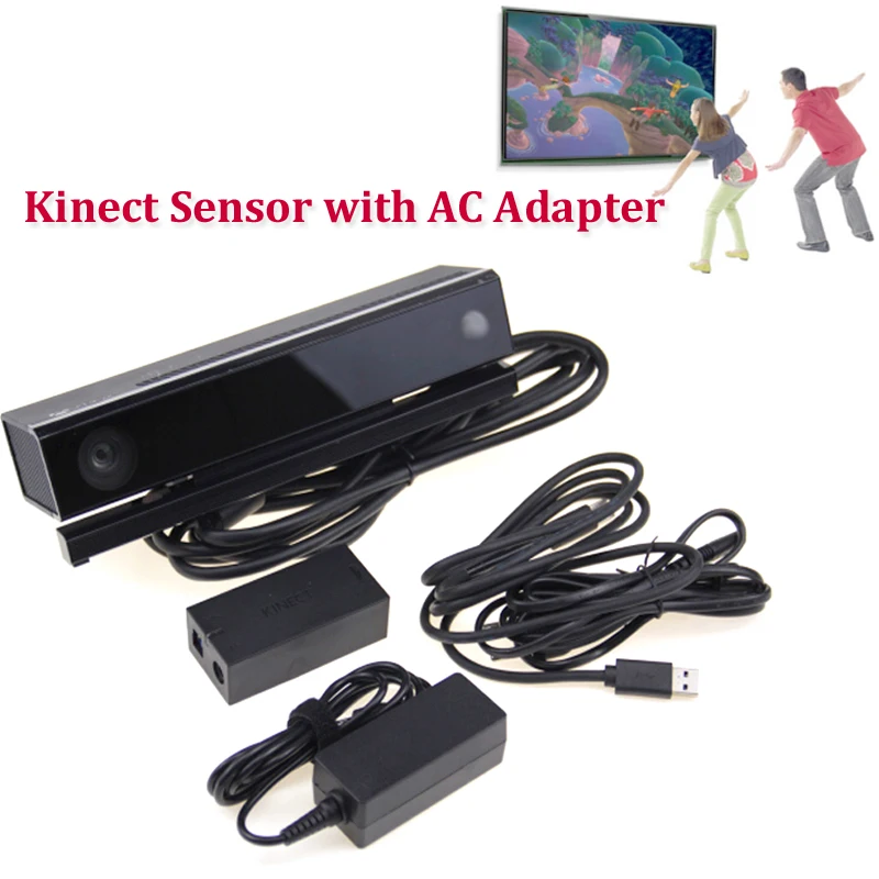 Для Kinect 2,0 Датчик+ адаптер переменного тока блок питания для xbox one S/X/Windows PC для xbox ONE Slim/X Kinect адаптер+ ТВ Клип Комплект