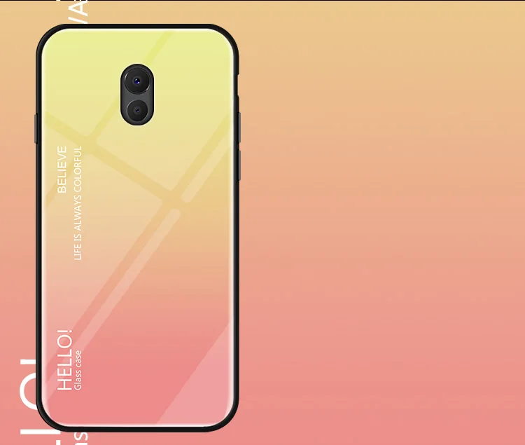 Градиентный чехол для телефона из закаленного стекла для Meizu M9 M8 M6 M5 Note M5S X8 V8 6T 16th Plus чехол для Meizu 16X16 S M6T защитный чехол