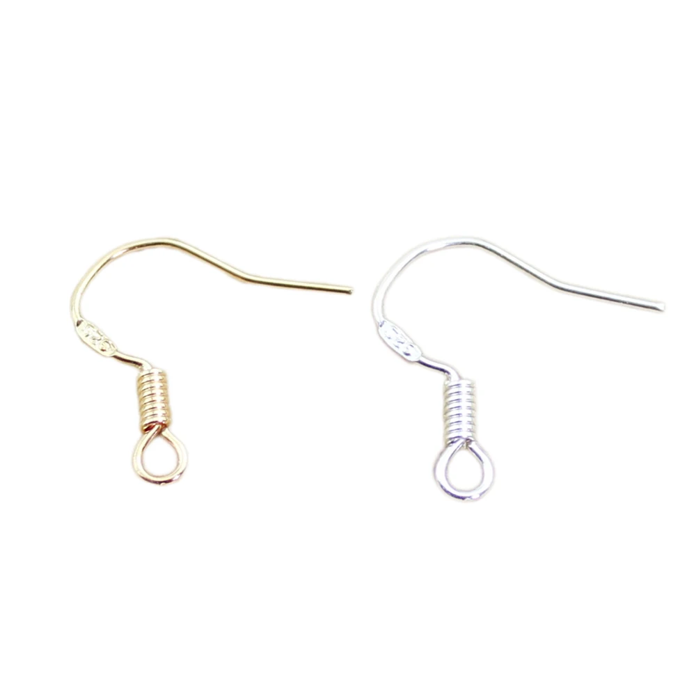 50 шт./партия ювелирный набор серьги из стерлингового серебра 925 пробы крючок