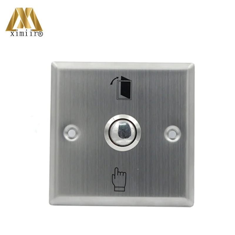 Металлическая кнопка высокого качества NO/COM для детской кнопки из нержавеющей