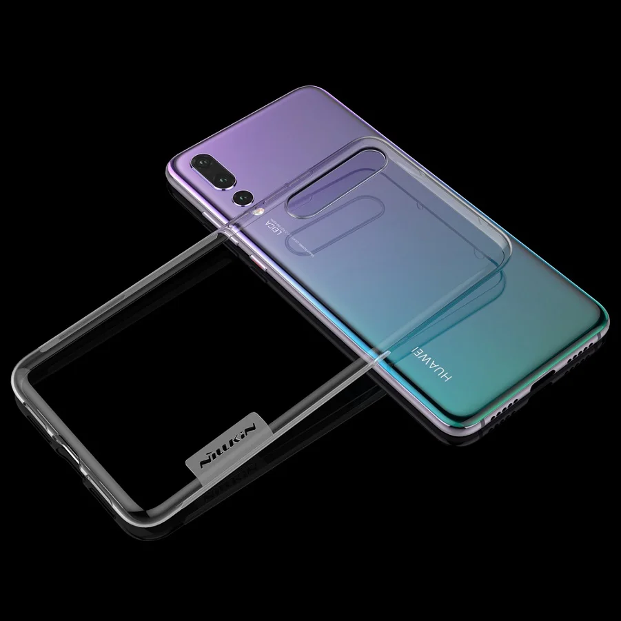 Для huawei p20 pro чехол Nillkin Nature прозрачный мягкий кремний TPU Защитный чехол для huawei p20 pro Чехол для телефона 6,1 дюймов