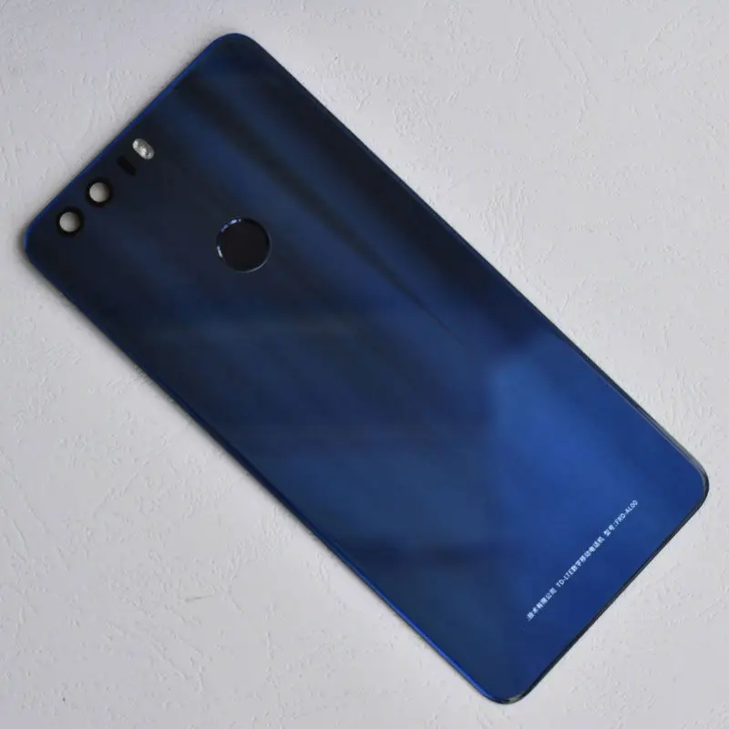 BINYEAE стекло крышка батареи задний Чехол для huawei Honor 8 корпус с датчиком отпечатков