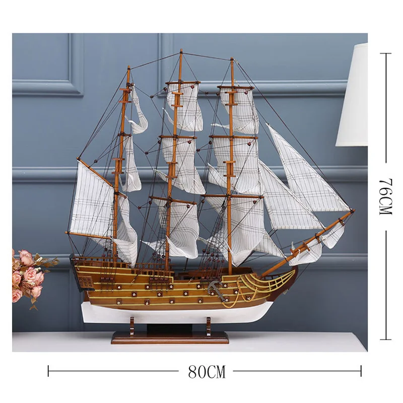 LUCKK 75 см HMS VICTORY 1765 деревянная модель кораблей парусник строительные наборы для домашнего интерьера дерево для рукоделия игрушки подарок