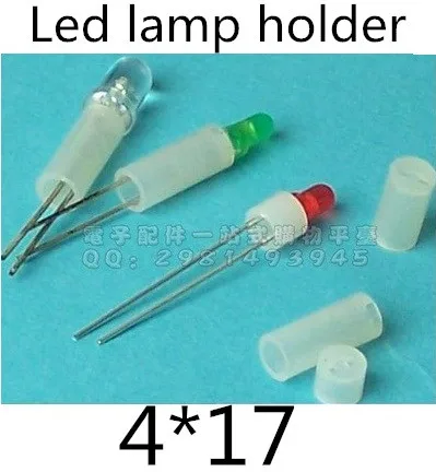 1000 шт./лот диаметр 3 мм пластиковый держатель со светодиодами гнездо для корпуса