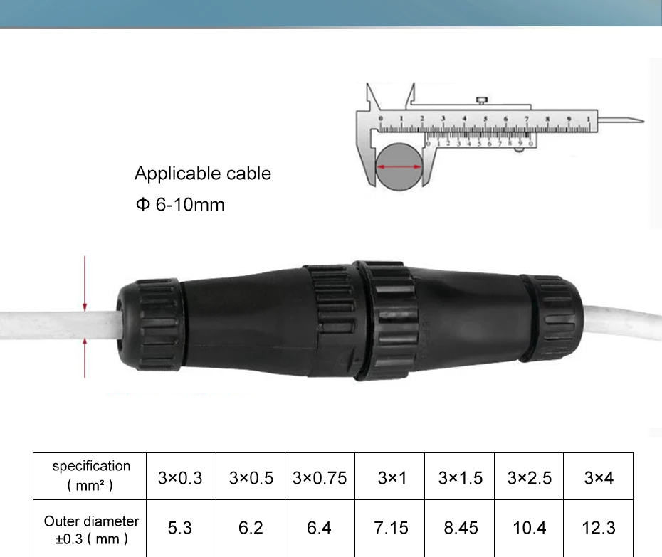 1 шт. Водонепроницаемый разъем 2/3/4 pin IP68 500V& 25a 6-10 мм электрическая кабельная проводка герметичный Retardant распределительная Коробки солнечное садовое освещение термин